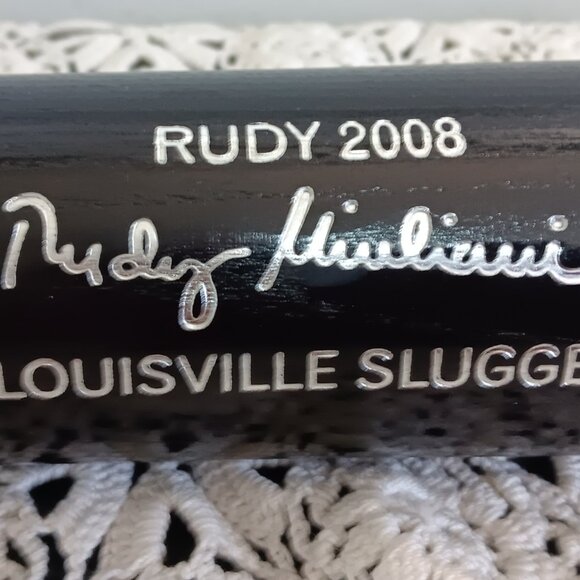 2008 Rudy Giuliani Presidential Campaign Louisville Slugger Bat - Picture 1 of 5
